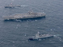 AS Kirimkan 2 Kapal Induk ke Laut China Selatan, Ada Apa?