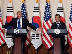 Korut Ancaman Dunia, Trump Harap AS Tak Gunakan Kekuatan Militer