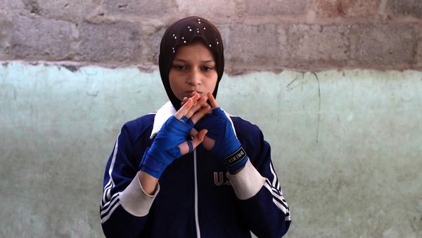 Foto: Paras Cantik Petinju Wanita di Pakistan