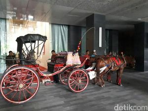 Simulasi Kirab Pernikahan Kahiyang Digelar Lagi, 4 Kereta Kuda Bersiap