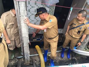 Tinjau Genangan di RT 03 Luar Batang, Kadis SDA: Harus Ada Penataan