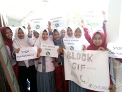 Tolak Konten Porno, Pelajar di Jember Hapus Aplikasi WA