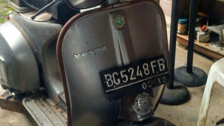 Vespa Warisan Kakek Kembali Hidup