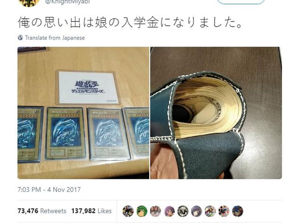 Kartu Langka Seri Anime Yu-Gi-Oh! Laku Rp 70 Juta Kartu Langka Seri Anime Yu-Gi-Oh! Laku Rp 70 Juta