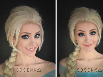 Cosplayer Cantik Ini Mirip Bunglon, Bisa Jadi Apa Saja