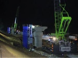 Steel Box Girder Perdana Sukses Dipasang di Tol Jakarta-Cikampek II Steel Box Girder Perdana Sukses Dipasang di Tol Jakarta-Cikampek II