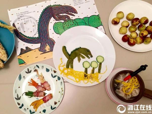 Kreatif! Tiap Hari Ibu Ini Bikin Sarapan Sesuai Gambar Favorit Putrinya