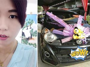 Bukan Mobil Mewah, Wanita Ini Bangga Pakai Mobil Pengantin Ayla Bukan Mobil Mewah, Wanita Ini Bangga Pakai Mobil Pengantin Ayla