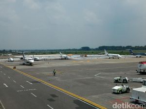 11 Pesawat Carter Mendarat di Bandara Solo Saat Pernikahan Kahiyang