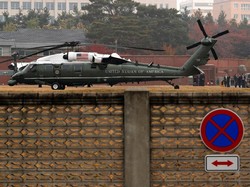 Gagal Kunjungi Perbatasan Korut karena Cuaca Buruk, Trump Kecewa