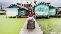 Begini Wajah Kampung Apung yang Ada di Ibukota