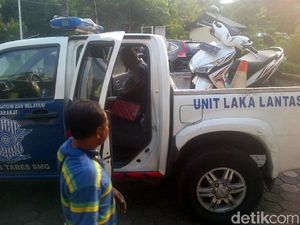 2 Pemotor Tewas Kecelakaan dengan Truk di Semarang