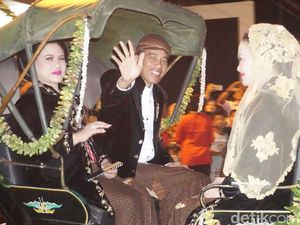 Jokowi akan Disambut sebagai Raja di Pesta Adat Pernikahan Putrinya
