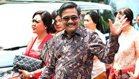Foto: Djarot dan Istri Hadiri Pernikahan Kahiyang-Bobby