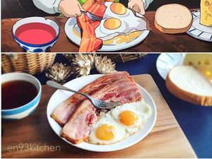 Ketika Animasi Makanan di Studio Ghibli Disulap Jadi Nyata