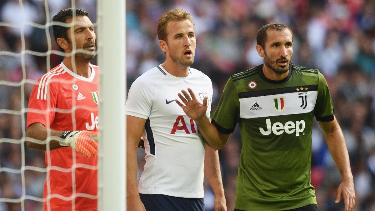 Tottenham Hotspur saat bermain melawan Juventus. (Foto: Michael Regan/Getty Images)