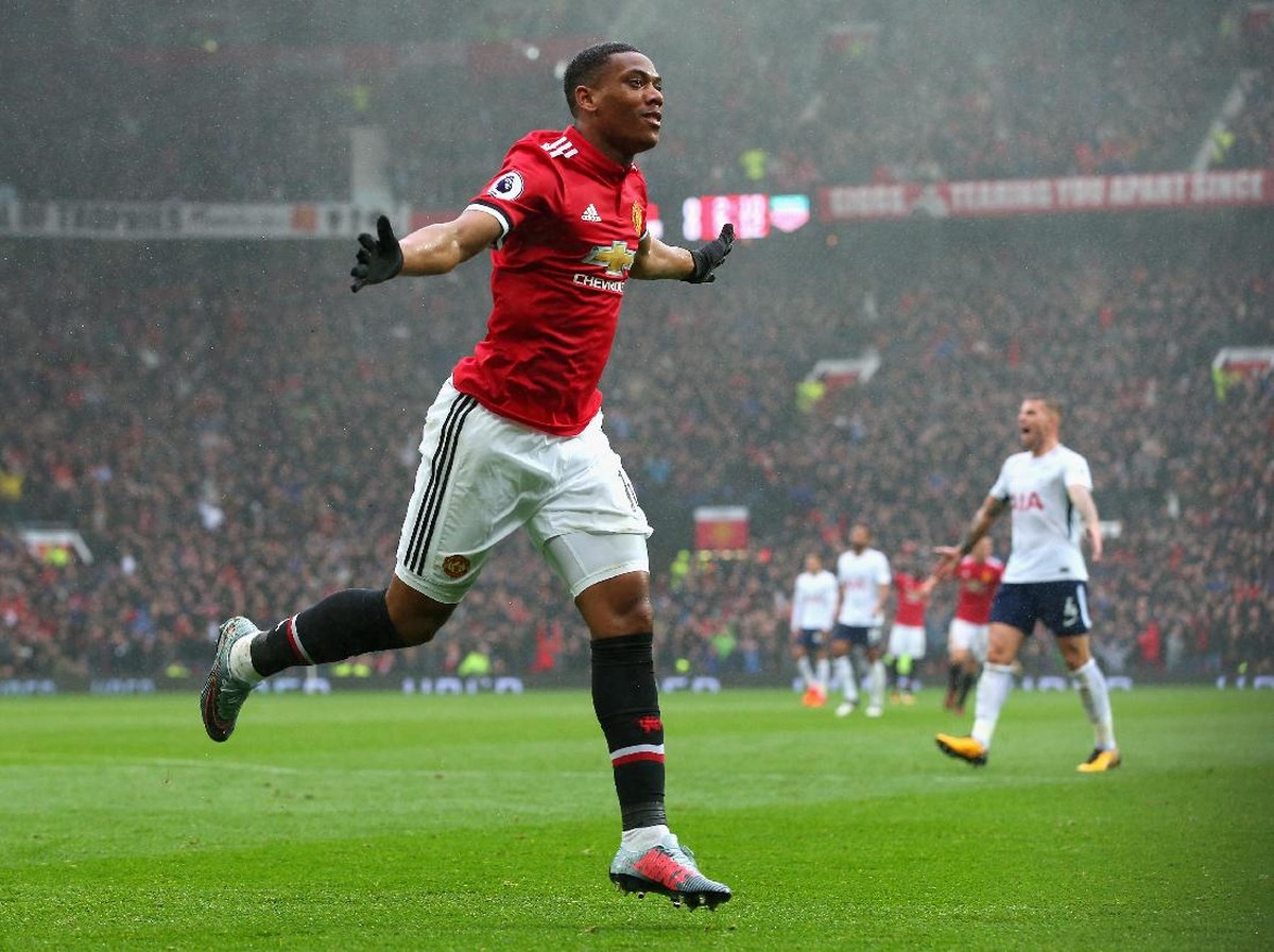 Pemain Manchester United, Anthony Martial (Foto: Alex Livesey/Getty Images)