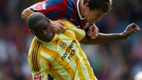 Shola Ameobi membuat 142 penampilan sebagai pemain pengganti untuk Newcastle United dan Crystal Palace. (Foto: Phil Cole/Getty Images)