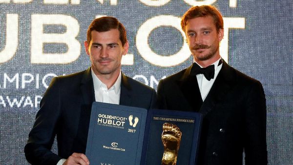 Penghargaan Golden Foot untuk Casillas