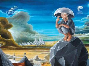 Pameran Tunggal Nano Warsono Tampilkan Tabir Peradaban Nusantara