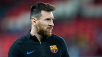 Messi baru saja mendapatkan perpanjangan kontrak dari Barcelona. Dalam kontrak itu, dia digaji 43 juta euro pertahun. (Foto: Juan Manuel Serrano Arce/Getty Images)