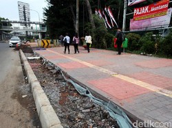 Ambisi Bang Sandi, Ingin Trotoar Sudirman-Thamrin Seperti NY