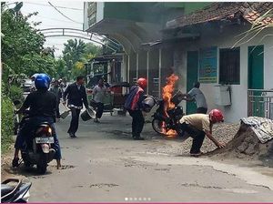 Lagi Heboh! Motor Jarang Diservis Bisa Terbakar?