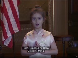 Cucu Trump Rebut Hati Publik China Lewat Lagu Mandarin, Ini Videonya