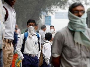 Saking Tercemarnya, Anak Sehat Bisa Mendadak Kena Radang Paru di India