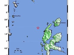Gempa 5,3 SR Guncang Maluku Utara