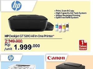 Promo Printer HP & Aksesori Komputer di Transmart Carrefour