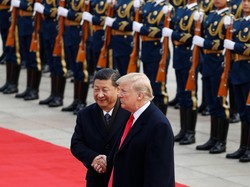 Trump Undang Presiden China Xi Jinping Hadiri Pelantikannya