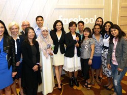 Dua Wanita Inspiratif Indonesia Bertemu Bos Facebook