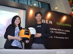 Uber dan Tokopedia Kolaborasi Bikin One Stop Shopping