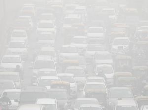 New Delhi Darurat Polusi Udara, Begini Penampakannya