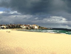 Beginilah Saat Pantai Bondi Sepi