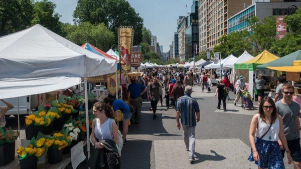 Penampakan Trotoar di Union Square New York yang Diinginkan Sandi