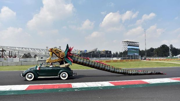 Sirkuit Hermanos Rodriguez digunakan untuk balapan F1 sejak 2015.