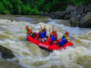 International Musi Triboatton Pintu Masuk Wisata Rafting Sungai Musi