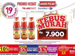 Akhir Pekan Ini Tebus Murah Sambal di Transmart Carrefour