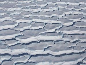 Foto: Antartika Dilihat dari Pesawat NASA, Kok Jadi Begini?