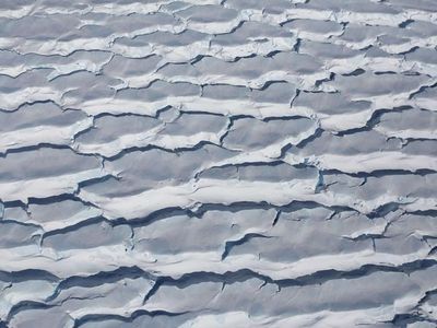 Foto: Antartika Dilihat dari Pesawat NASA, Kok Jadi Begini?