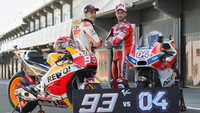 Sementara Dovi, untuk jadi juara dunia dia harus menjejak podium teratas dan di saat bersamaan Marquez gagal finis 11 besar. (Mirco Lazzari gp/Getty Images)