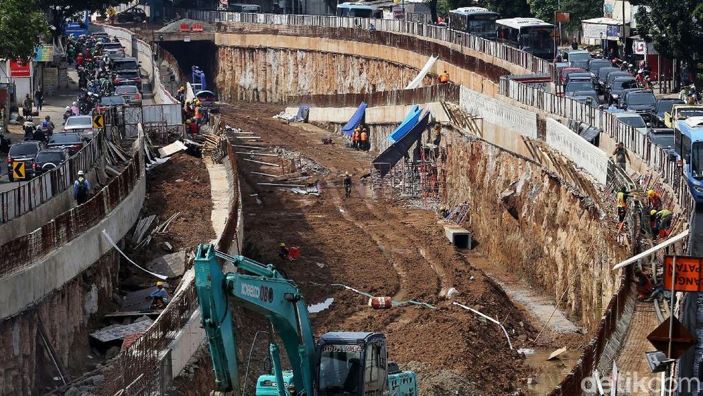 Mengintip Perkembangan Proyek Underpass Mampang Mengintip Perkembangan Proyek Underpass Mampang
