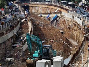 Mengintip Perkembangan Proyek Underpass Mampang