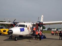 Penampakan Pesawat N219 yang Mau Diberi Nama Oleh Jokowi