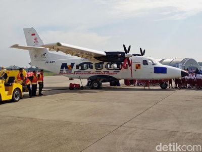 Ini Pesawat N219 yang Diberi Nama Nurtanio oleh Jokowi