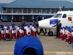 Ada Anak Lemas di Peresmian N219, Ini yang Dilakukan Jokowi dan KSAU