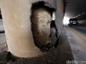 Before-After Underpass Pondok Indah yang Sempat Bolong Before-After Underpass Pondok Indah yang Sempat Bolong