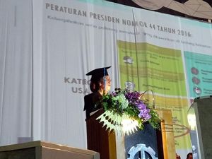 Ini Pidato Menteri Susi Saat Terima Gelar Doktor Honoris Causa